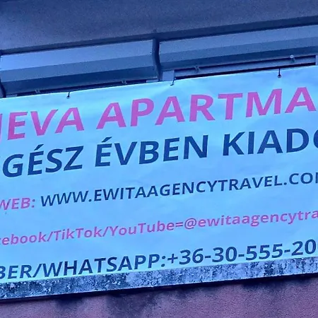 Jeva Apartman Hajduszoboszlo Junius 1 - Augusztus 31 Апартаменты Хайдусобосло